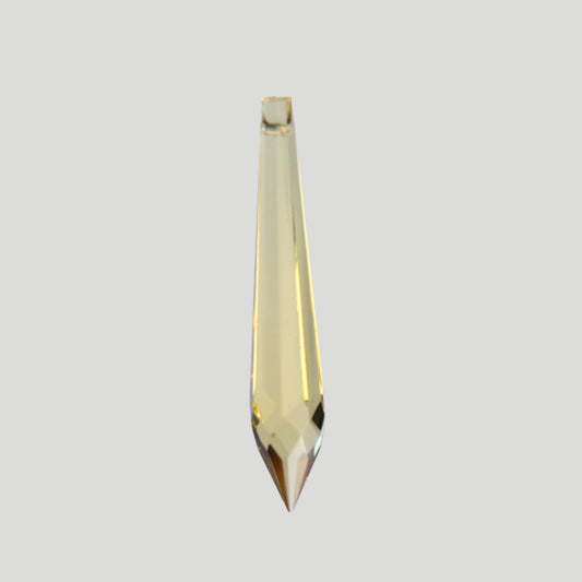 2" Light Amber U-Drop
