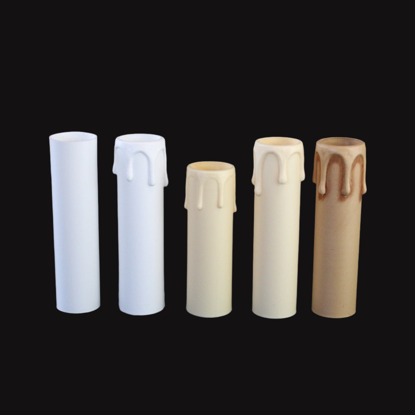 European Base Plastic Candle Covers