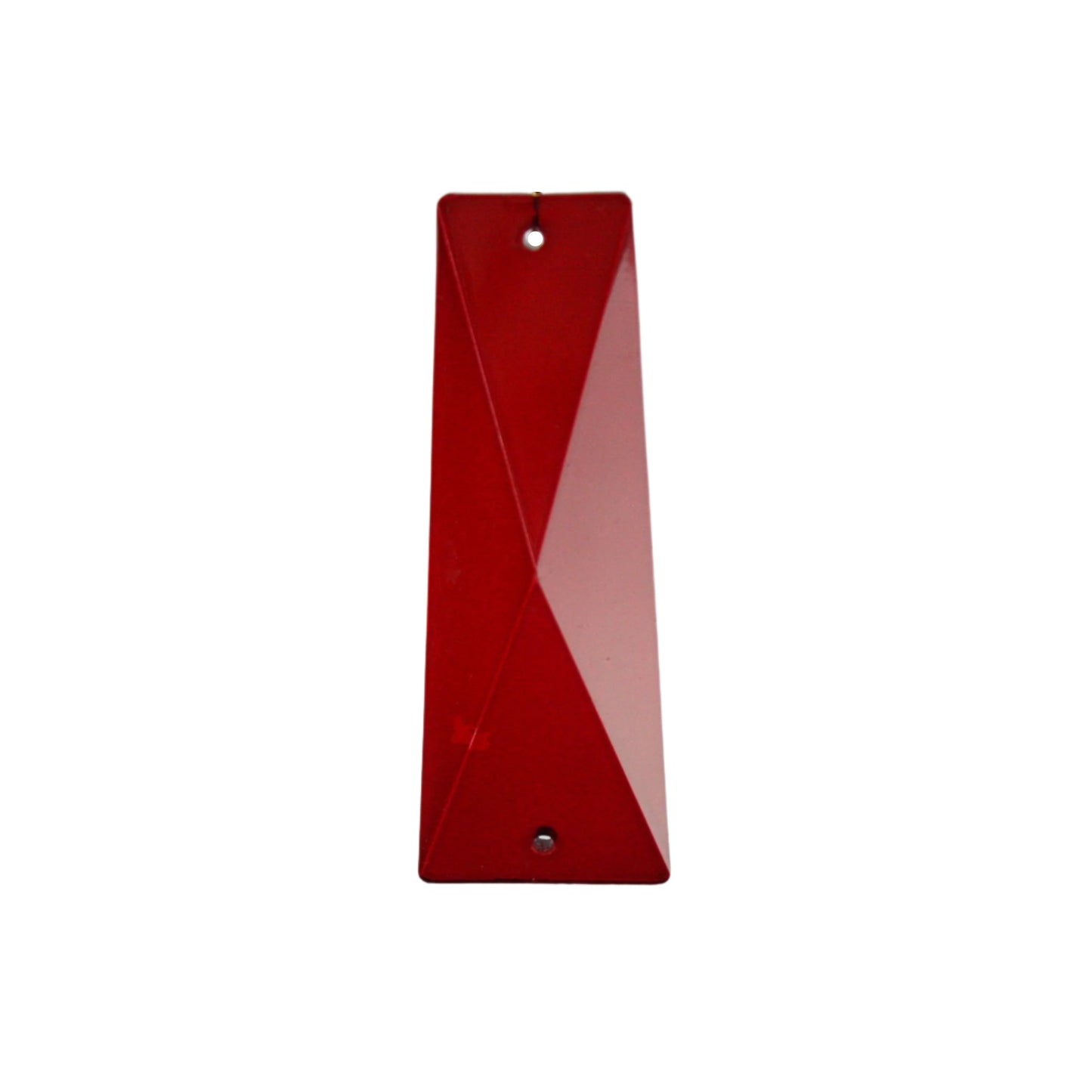 Colored 2-Hole Coffin Stone (Blemished)