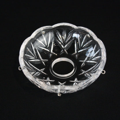 4" 5 Pin Pressed Bobeche