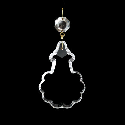 Turkish Crystal Pendalogue w/ Top Bead