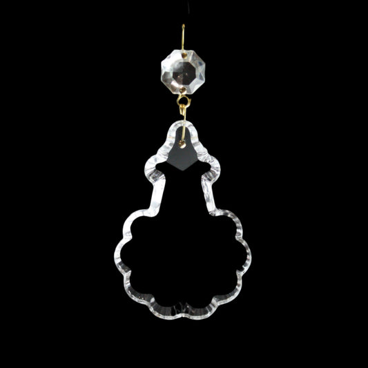 Turkish Crystal Pendalogue w/ Top Bead