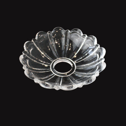Pressed 4-3/8" Crystal Bobeche