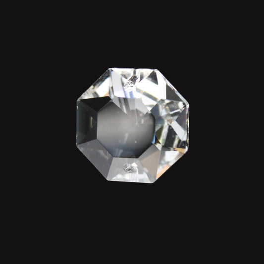 SYMPHONY Crystal 24mm 2-Hole Traditional Octagon