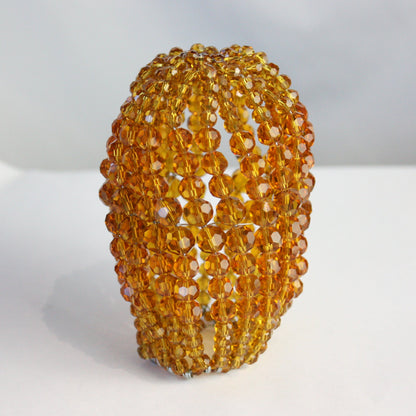 Colored Beaded Bulb Cover, Large