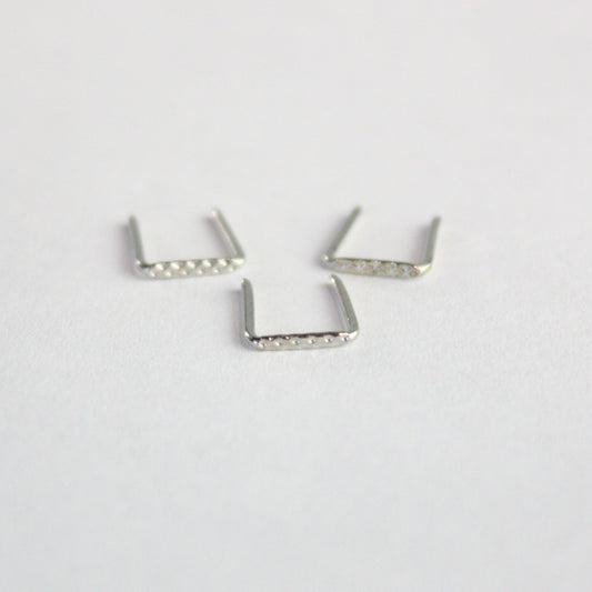 5mm Chrome Connector Clips (25/pack)