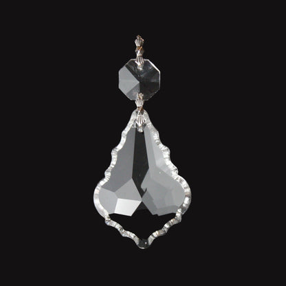 Clear Traditional Pendalogue w/ Top Bead (Various Styles)