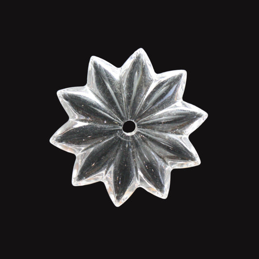 Crystal 10-Point Star w/ Center Hole