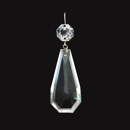 8-Sided Coffin Prism w/ Top Bead