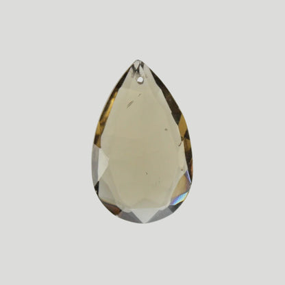 Colored Half-Cut Teardrop, No Top Bead (Blemished)