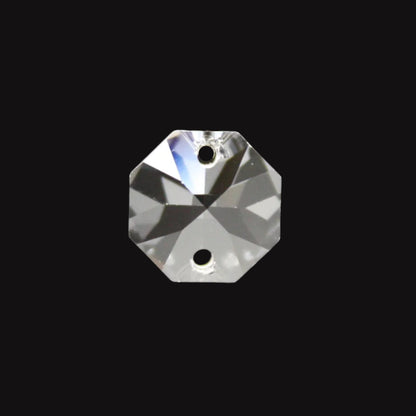 SWAROVSKI® STRASS<br>32mm Crystal 2-Hole Octagon (No Logo) (Blemished)