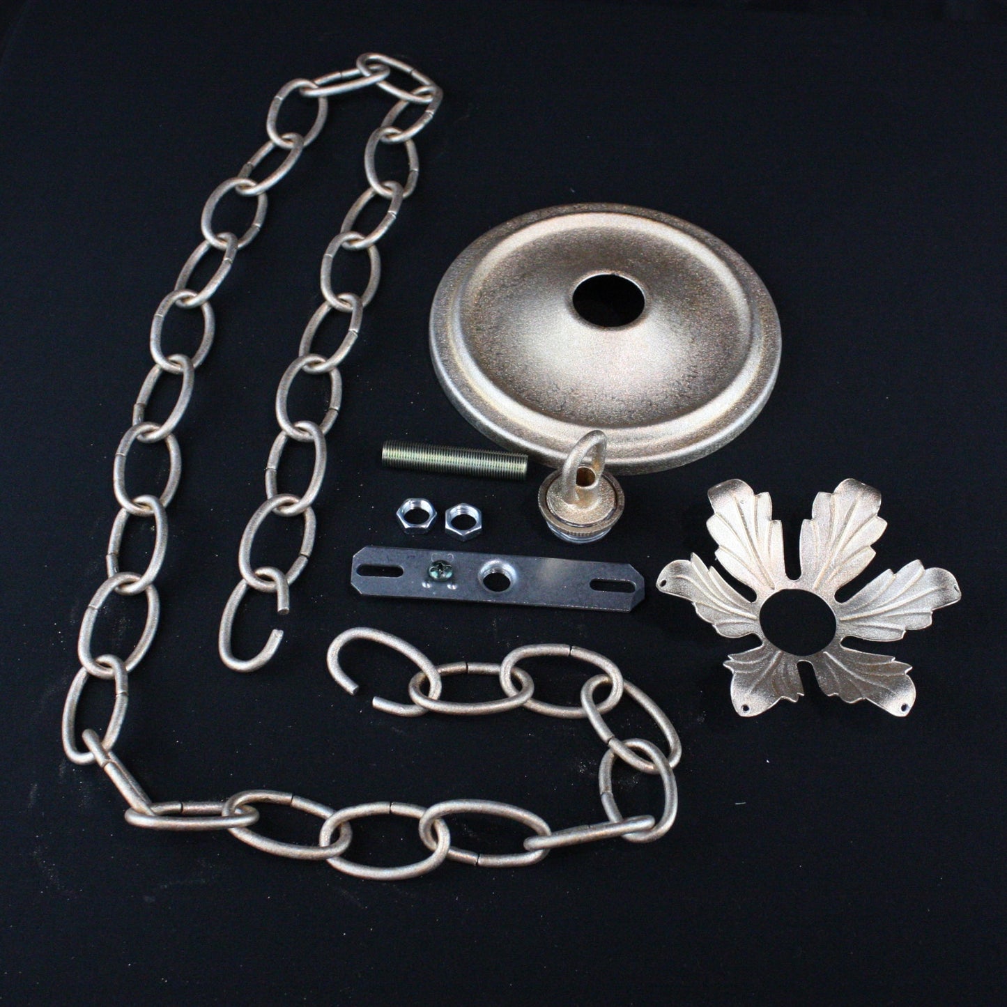 5-1/4" Silvergild Canopy Kit w/ Chain