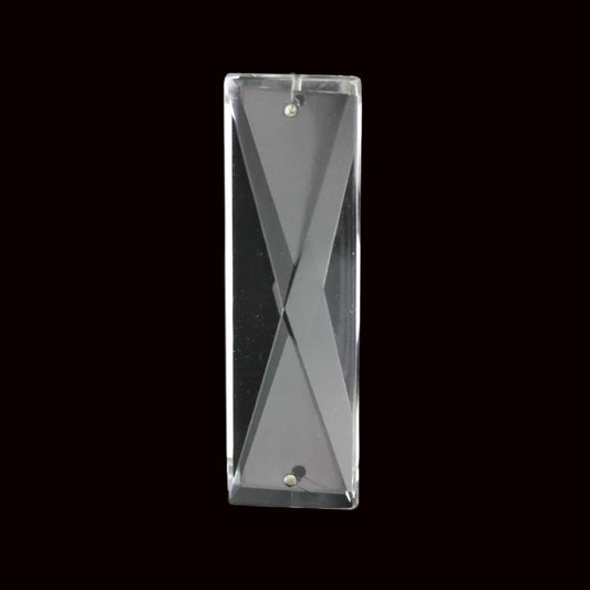 3" Heavy 2-Hole Baguette