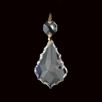 Clear Traditional Pendalogue w/ Top Bead (Various Styles)