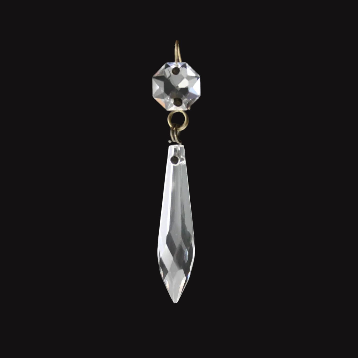 Clear Glass U-Drop