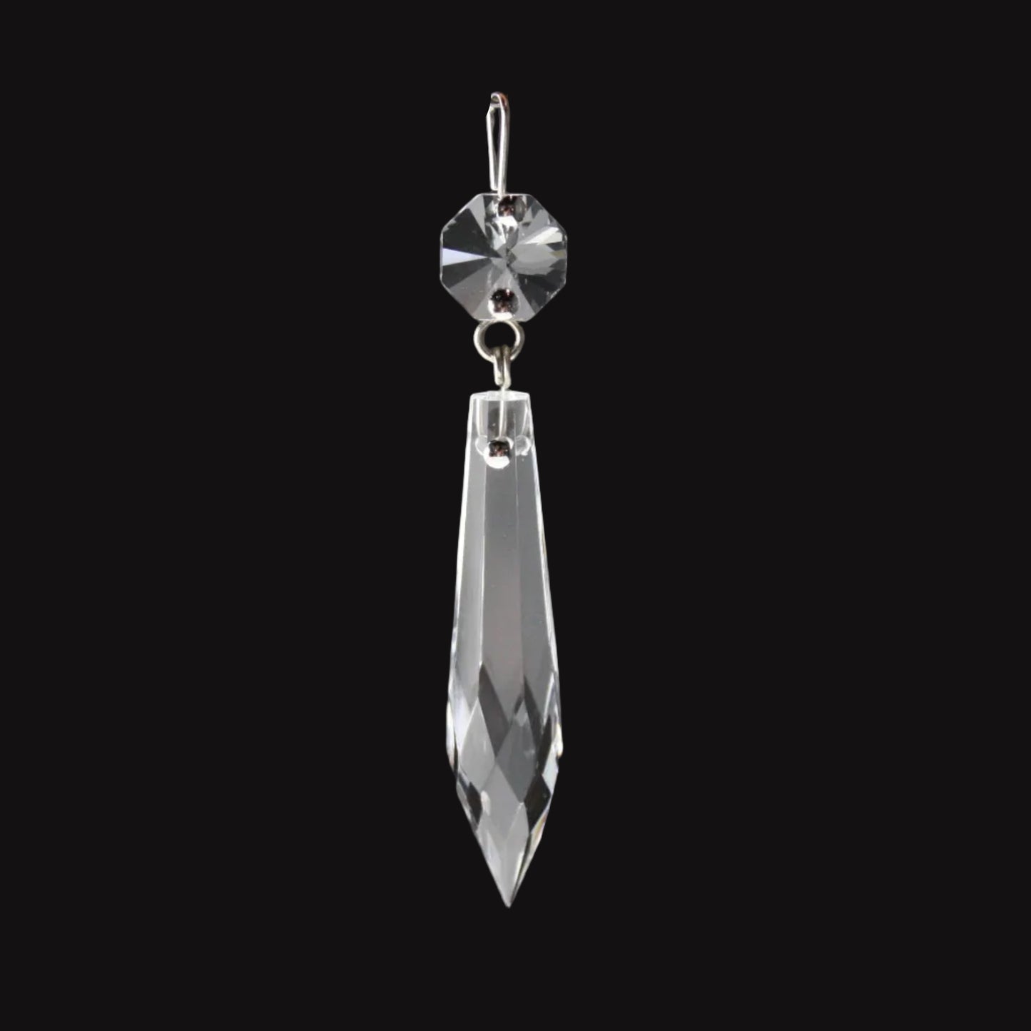 Clear Glass U-Drop