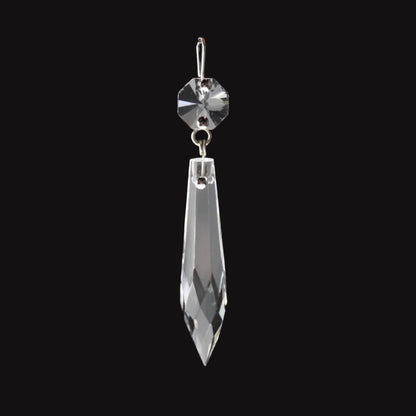 Clear Glass U-Drop