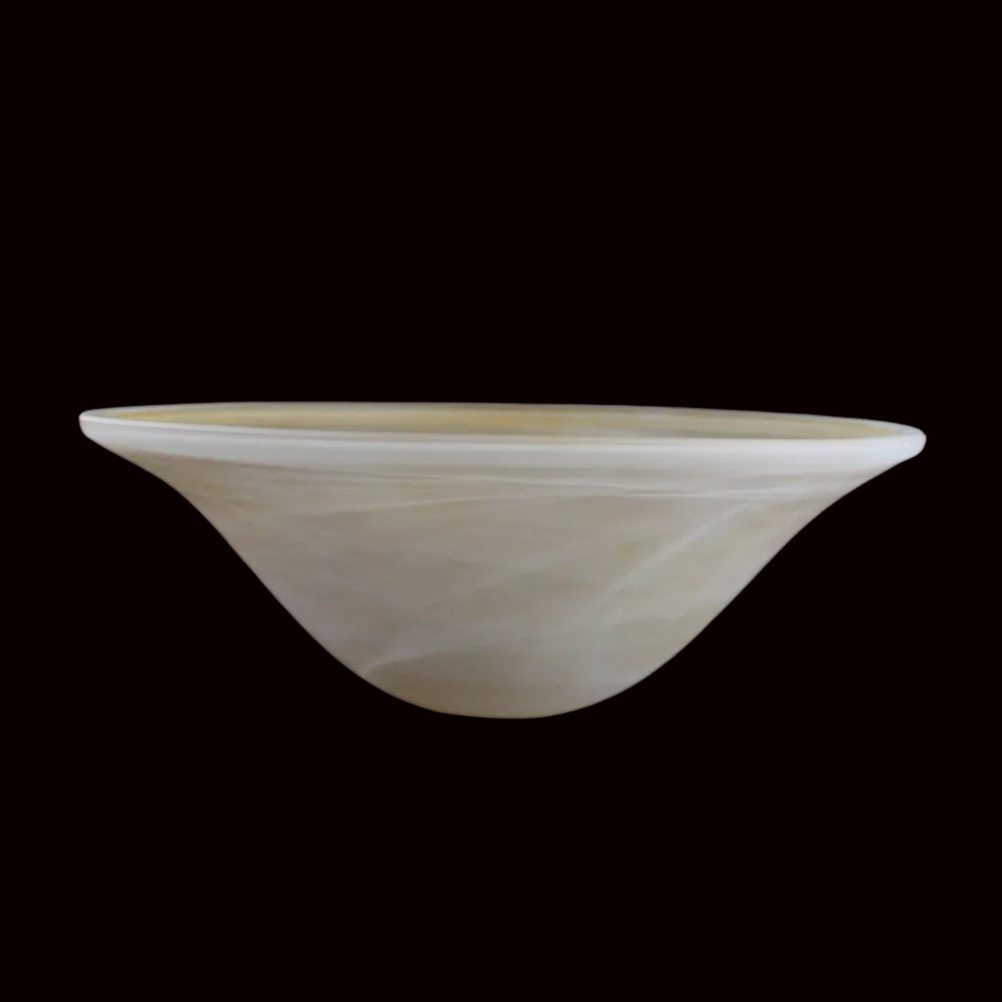 14" Opague Glass Lamp Shade