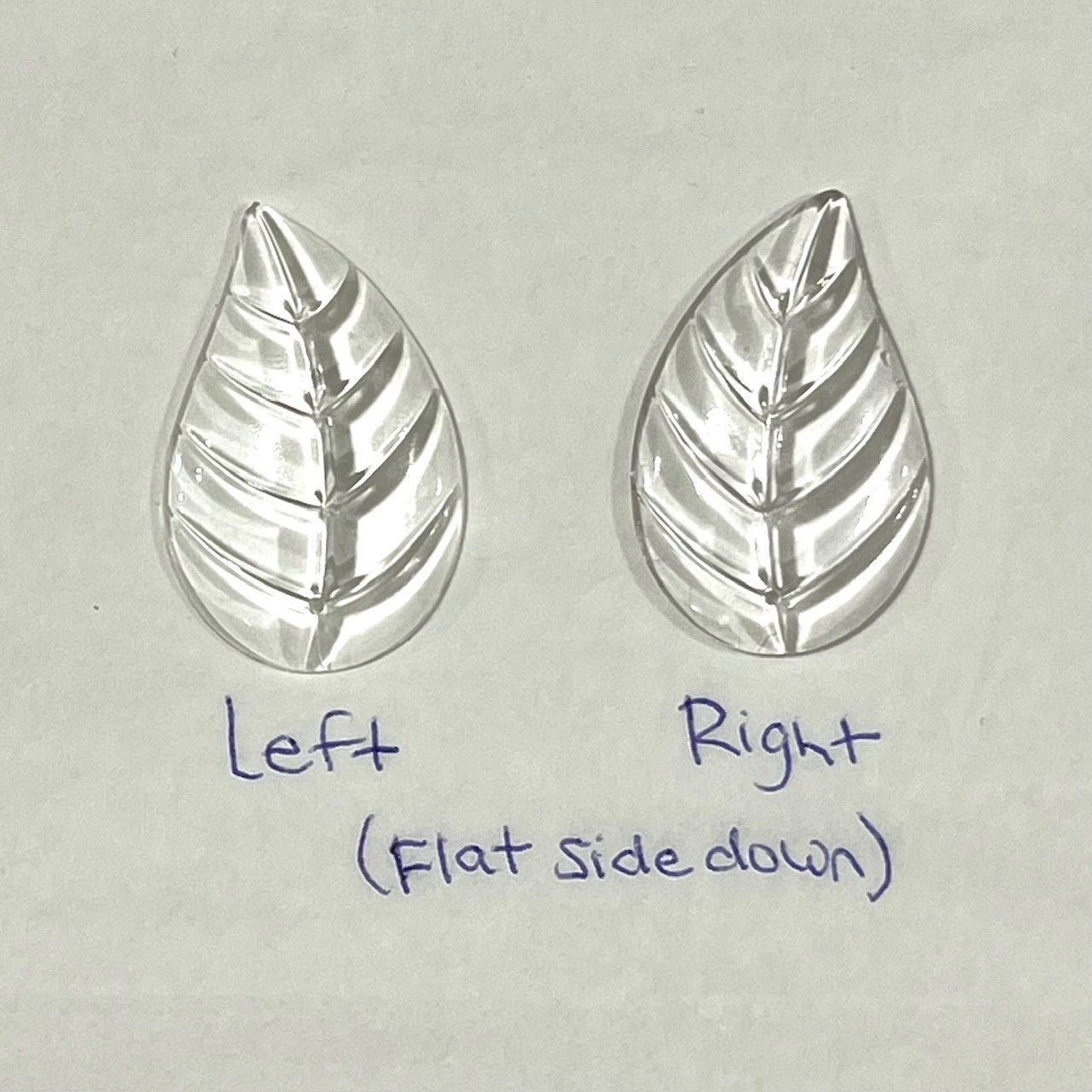 Czech Crystal Leaf