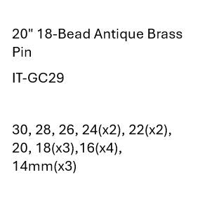 Graduated Italian Octagon Chains