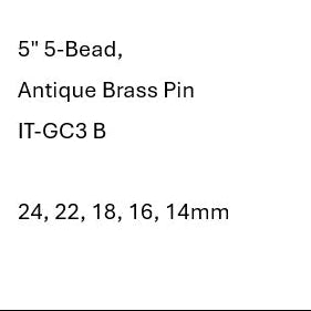 Graduated Italian Octagon Chains