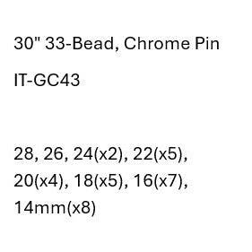 Graduated Italian Octagon Chains