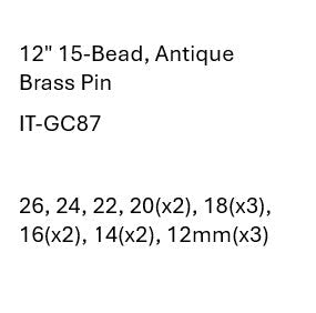Graduated Italian Octagon Chains