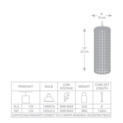 Schonbek Geometrix® 1-Light Matrix