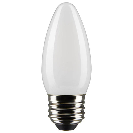 40W Frosted LED Bulb, Medium base