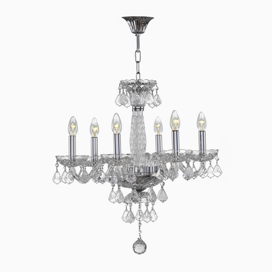 Crystal 6-Light Chandelier by Asfour®