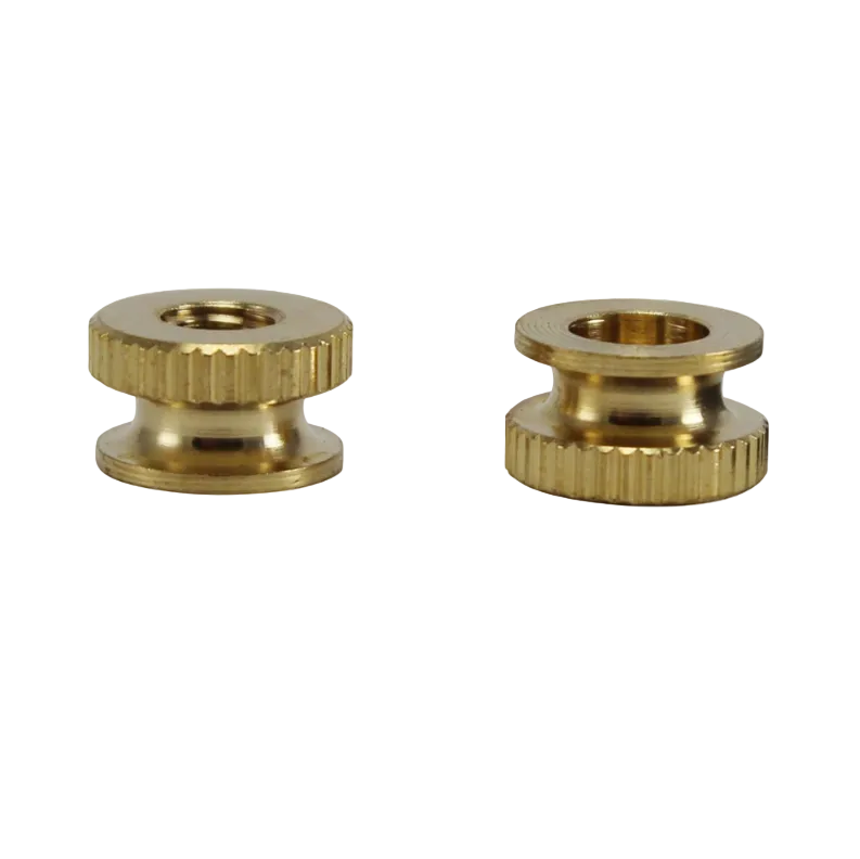 #8-32 Brass Battery Nut - Unfinished