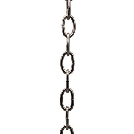 4 Gauge Heavy Steel Chain, 3 Feet (88lb Max)