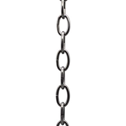 4 Gauge Heavy Steel Chain, 3 Feet (88lb Max)
