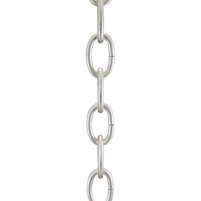 4 Gauge Heavy Steel Chain, 3 Feet (88lb Max)