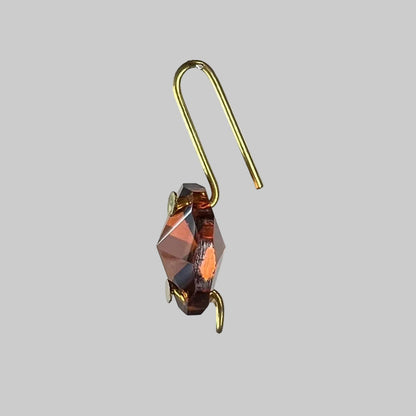 14mm Amber Radiant 2-Hole Octagon w/ Attachments
