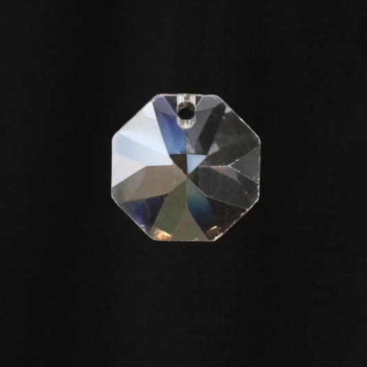 ASFOUR® Crystal<br>14mm Clear 1-Hole Octagon