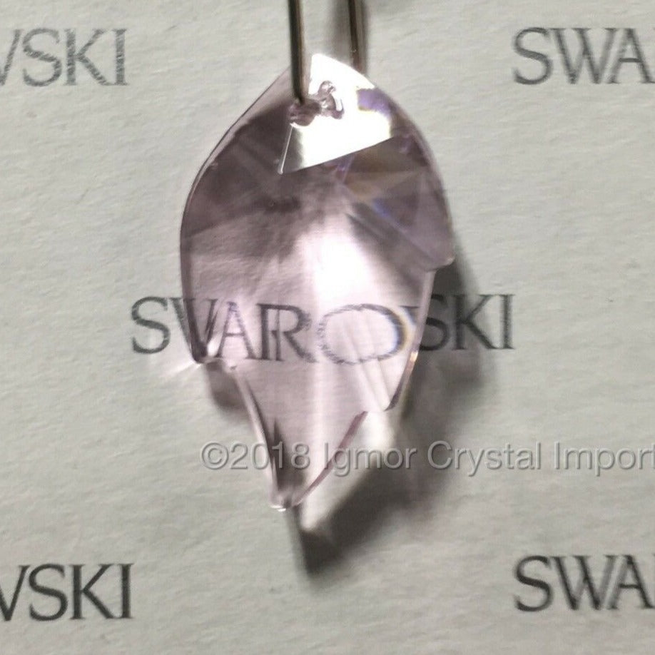 SWAROVSKI® STRASS<br>26mm Colored Leaf Pendant (No Logo)