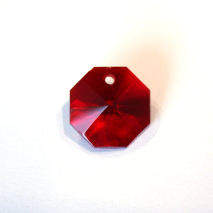 Preciosa® Crystal 14mm Colored 1 Hole Octagon