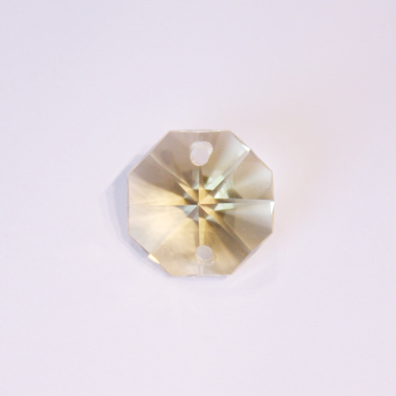 Preciosa® Crystal 14mm Colored 2 Hole Octagon