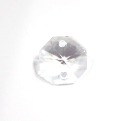 Preciosa® Crystal 12mm Colored 2-Hole Octagon