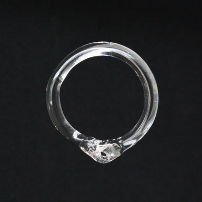 Ring with Hang Loop (Glass or Plastic)
