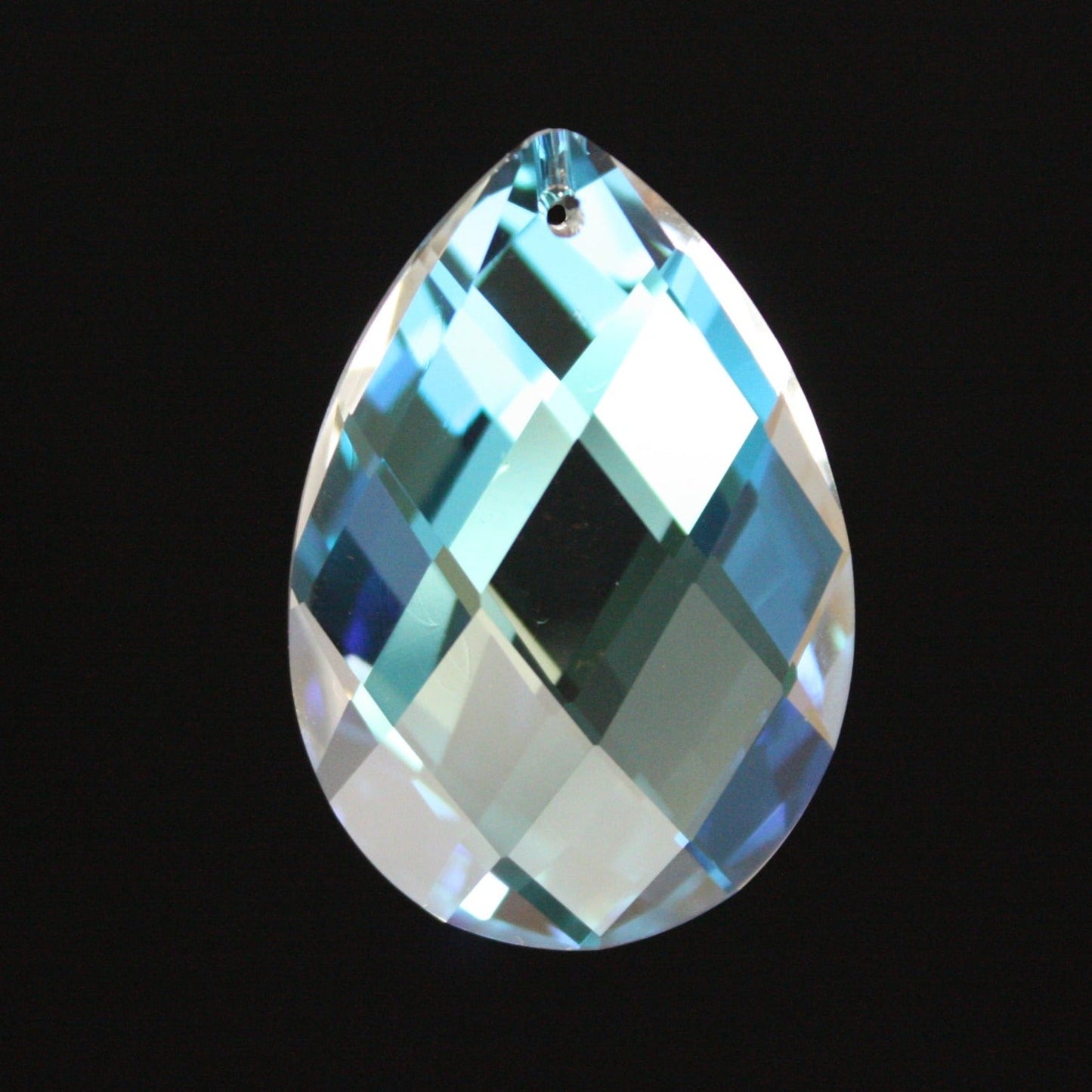 SWAROVSKI SPECTRA®<br>38mm Blue AB Swedish Cut Almond