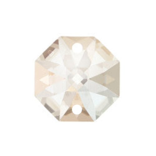 SWAROVSKI STRASS®14mm Colored 2-Hole Octagon – ChandelierParts SWAROVSKI STRASS®14mm Colored 2-Hole Octagon – ChandelierParts