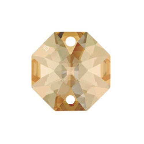 SWAROVSKI STRASS®<BR>2-Hole Colored Octagon (Blemished)