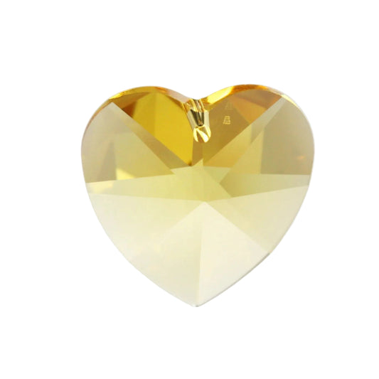 SWAROVSKI® STRASS<br>28mm Colored Heart Pendant
