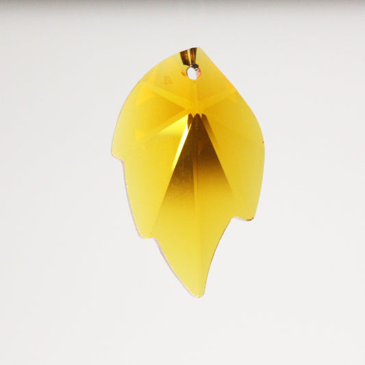 SWAROVSKI STRASS® Colored Leaf Pendant