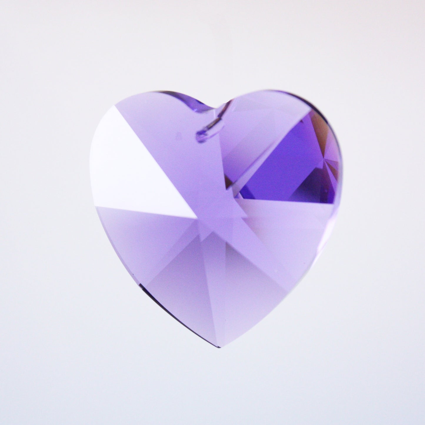 SWAROVSKI® STRASS <br> 40mm Colored Heart Pendant