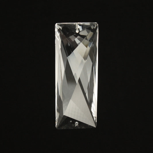 SWAROVSKI STRASS®<br>Crystal 2-Hole Rectangle Prism