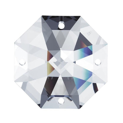 SWAROVSKI STRASS®<BR>Crystal 4-Hole Octagon