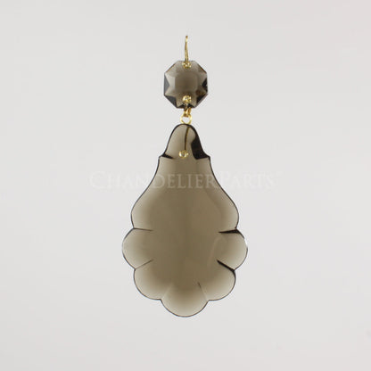 Colored Czech Pendalogue w/ Top Bead